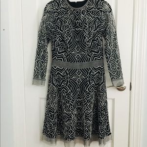 Geometric pattern dress